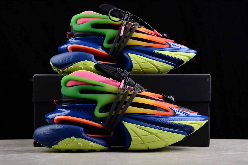 Balmain Unicorn Low-Top 'Multicolor' - Image 15