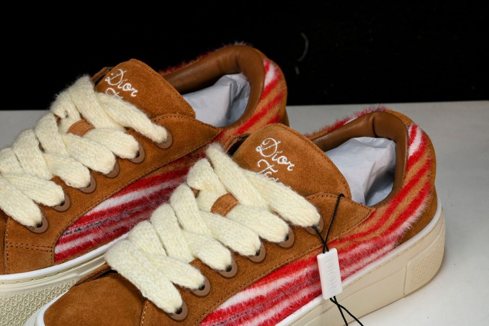 D1or x Denim Tears B33 'Red Mohair' - Image 22
