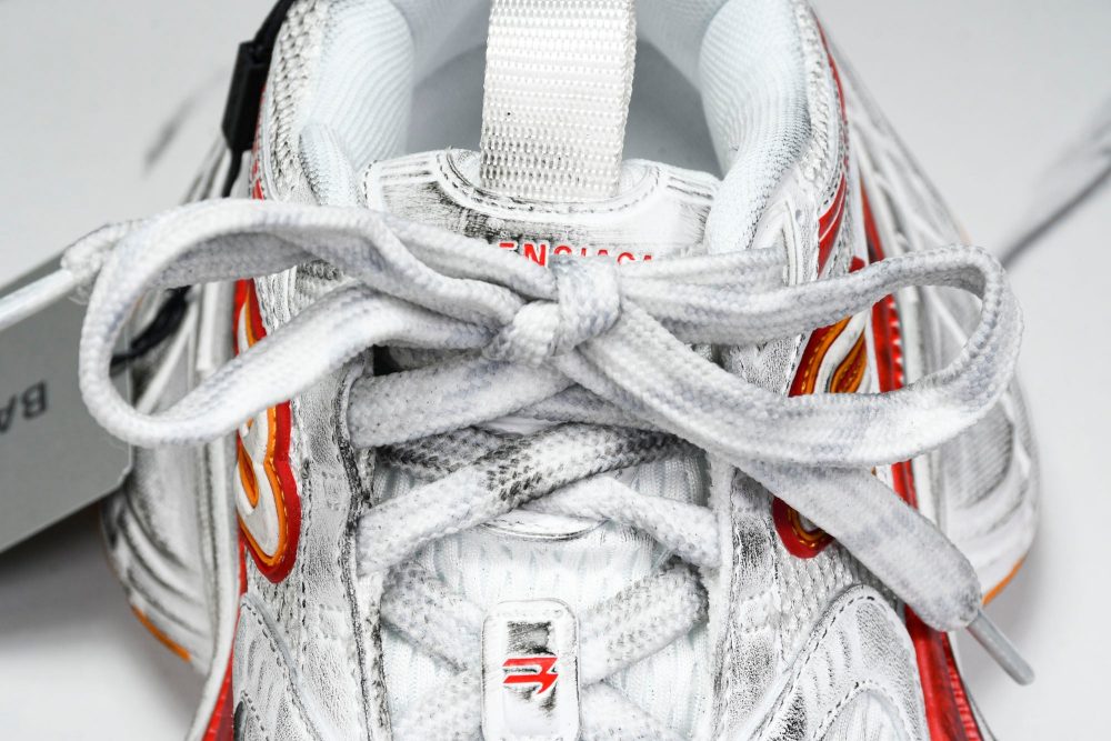 10XL Sneaker 'White Red Orange' - Image 11
