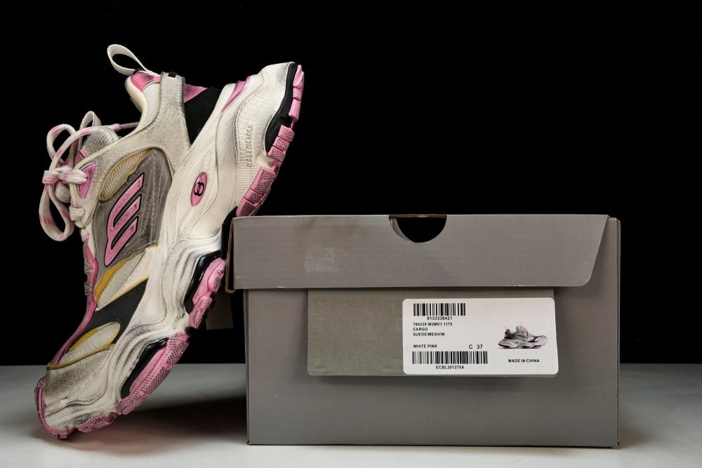 Cargo Sneaker 'White Pink' - Image 25