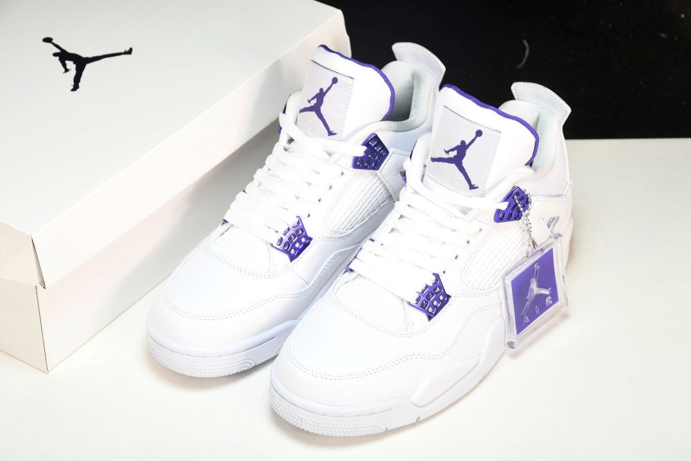 AJ4 Retro OG 'Purple Metallic' - Image 25