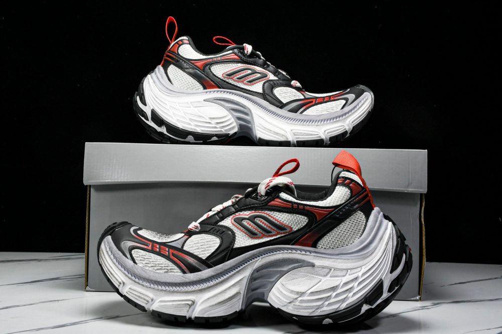 10XL Sneaker 'White Black Red' - Image 23