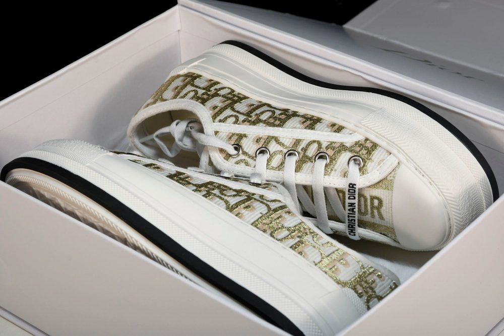 D1or Walk'N'D1or Platform Sneaker 'Oblique Gold' - Image 24