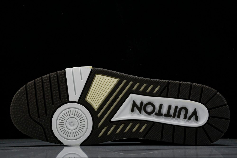 Louis Vuittоп Trainer by Tyler, The Creator 'Damier White Mocha' - Image 5