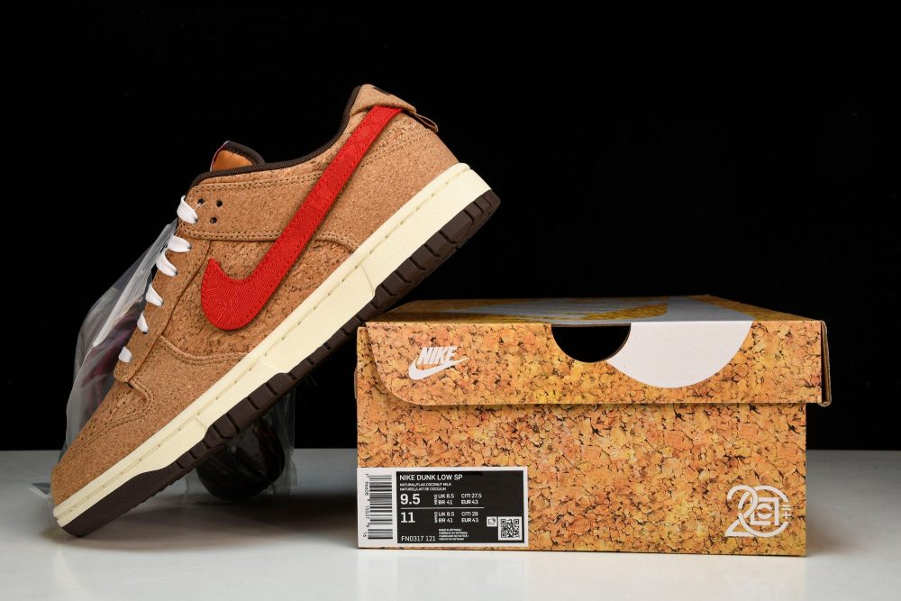 CLOT x SB Dnk Low 'Cork' - Image 27