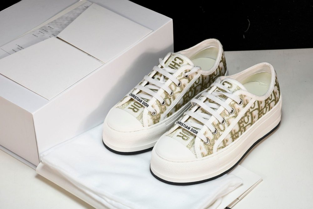 D1or Walk'N'D1or Platform Sneaker 'Oblique Gold' - Image 23