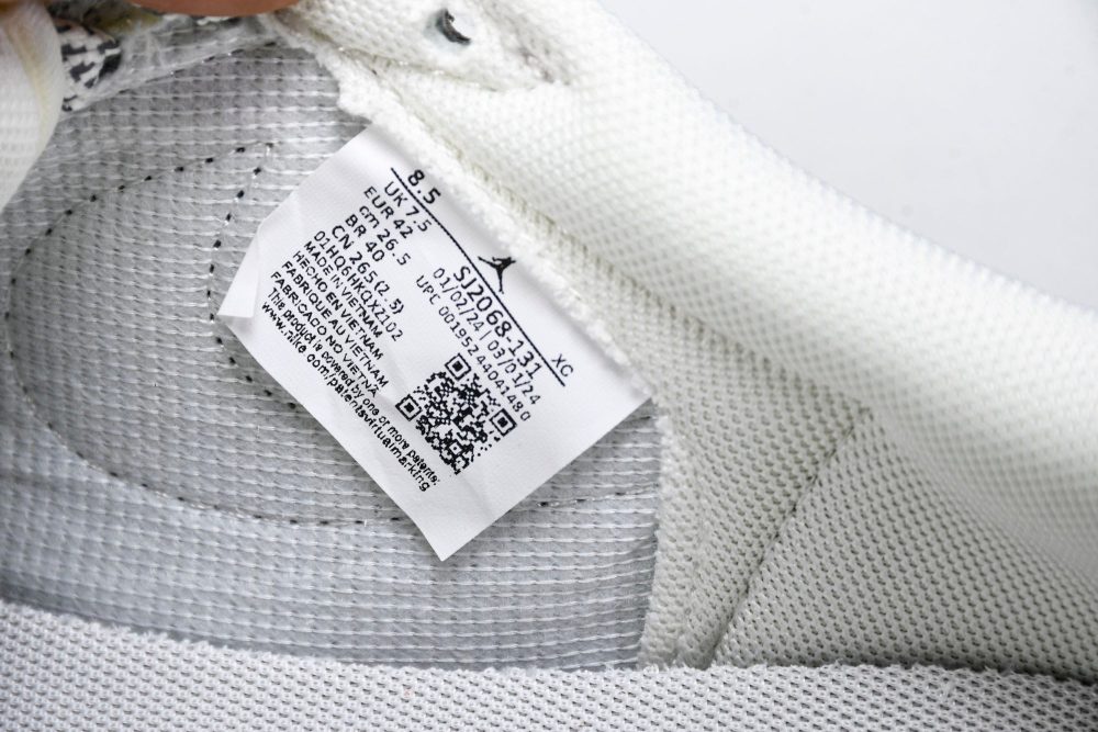 Travis Scott AJ1 Low x Stussy 'Black White Grey 2.0' (Custom) - Image 13