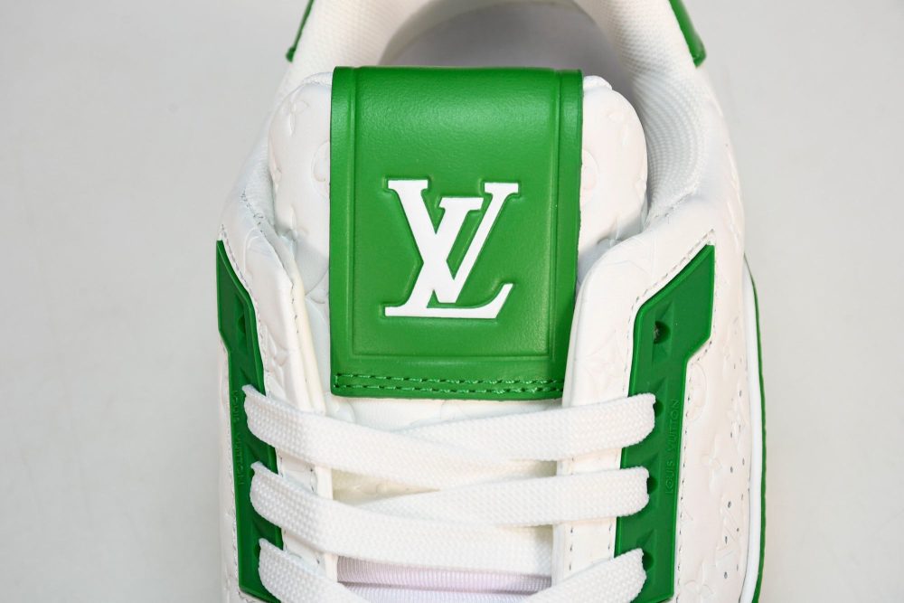 Louis Vuittоп Trainer Low 'Signature Green' - Image 11