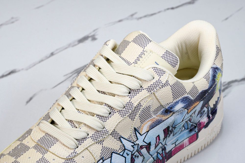 Louis Vuittоп x AF1 by Virgil Abloh 'Graffiti' - Image 12