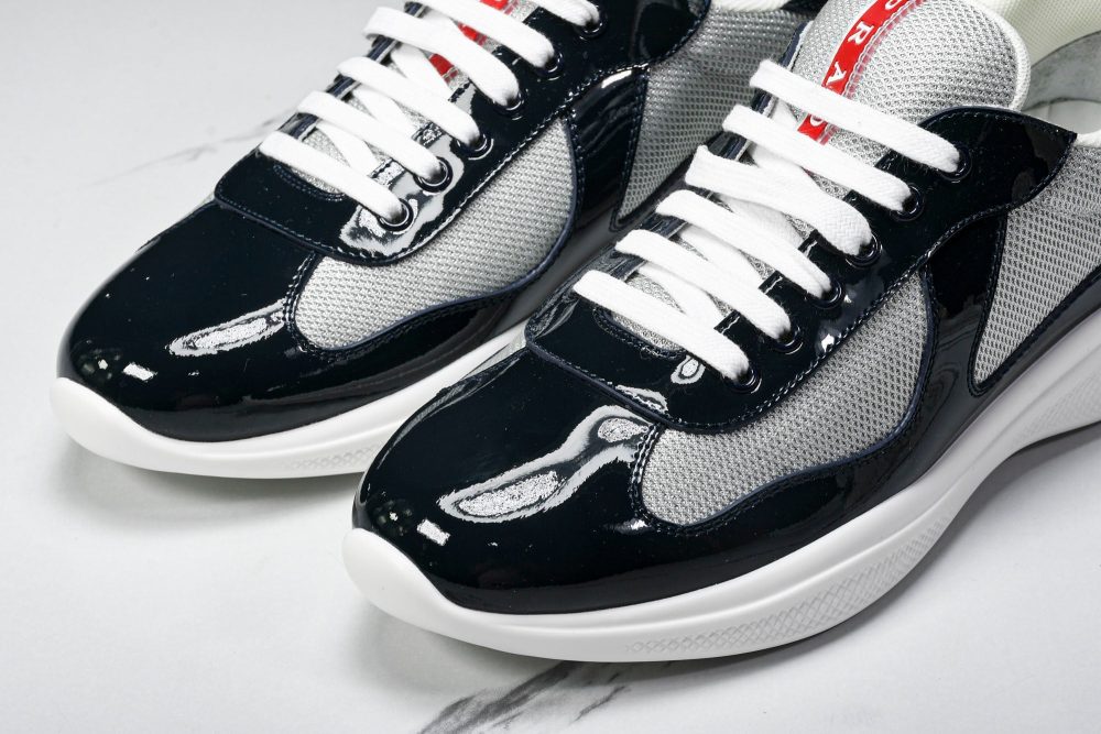 Prada America's Cup Sneaker 'Navy Blue Silver' - Image 17