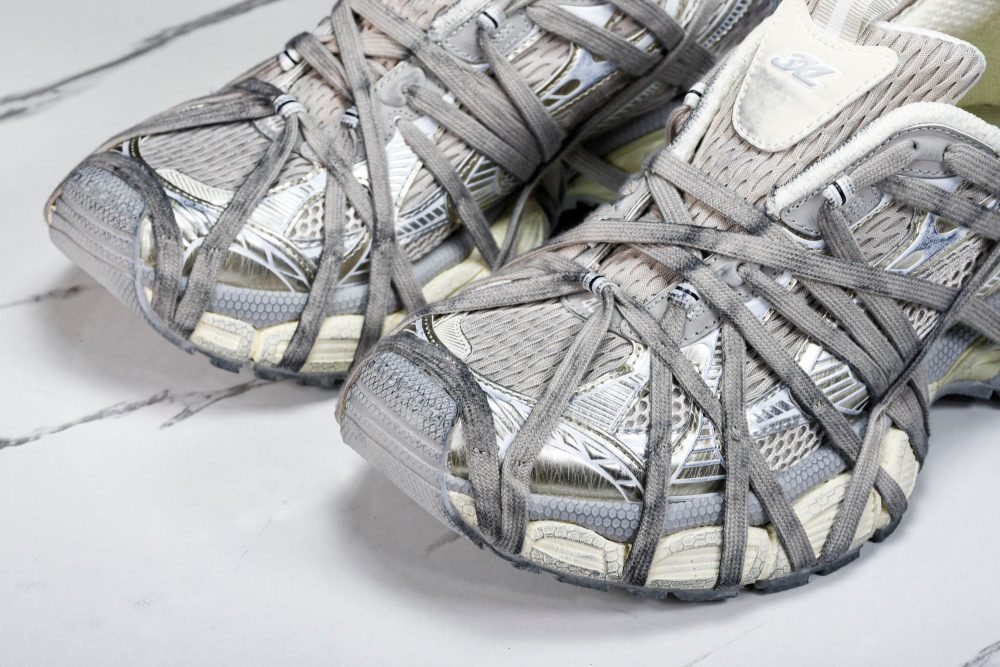 3XL Sneaker Extreme Lace 'Silver' - Image 20