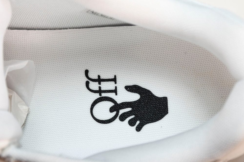 Off-White Out Of Office OOO Low Top "For Walking" - White Lilac - Image 14