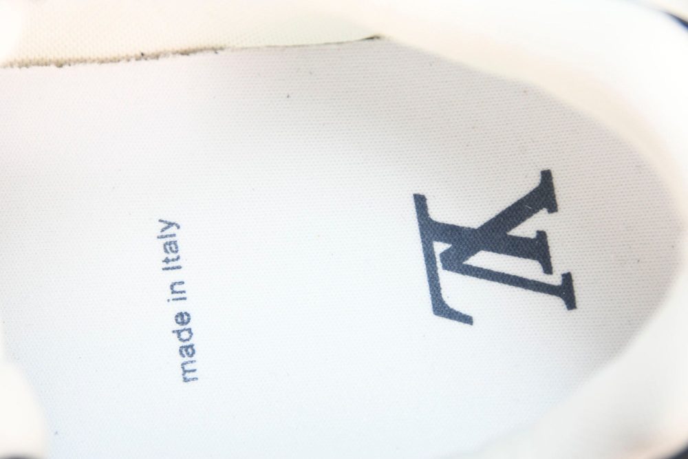 Louis Vuittоп Trainer Low Velcro Strap 'Navy Mesh' - Image 15