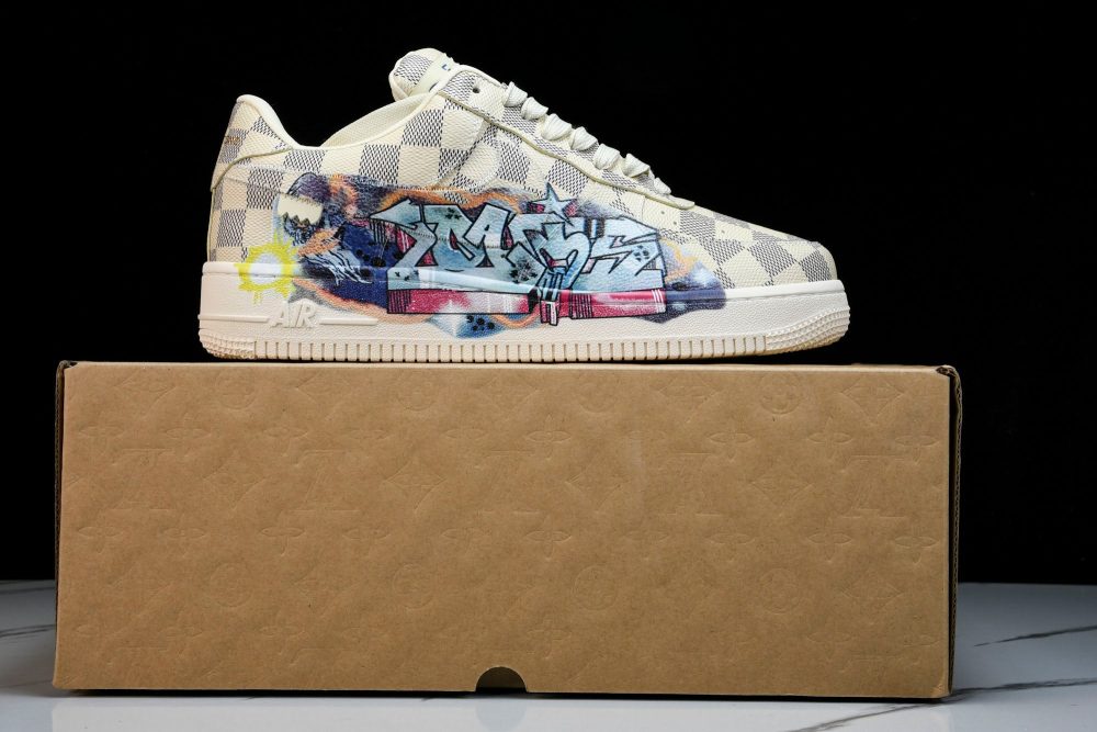 Louis Vuittоп x AF1 by Virgil Abloh 'Graffiti' - Image 29