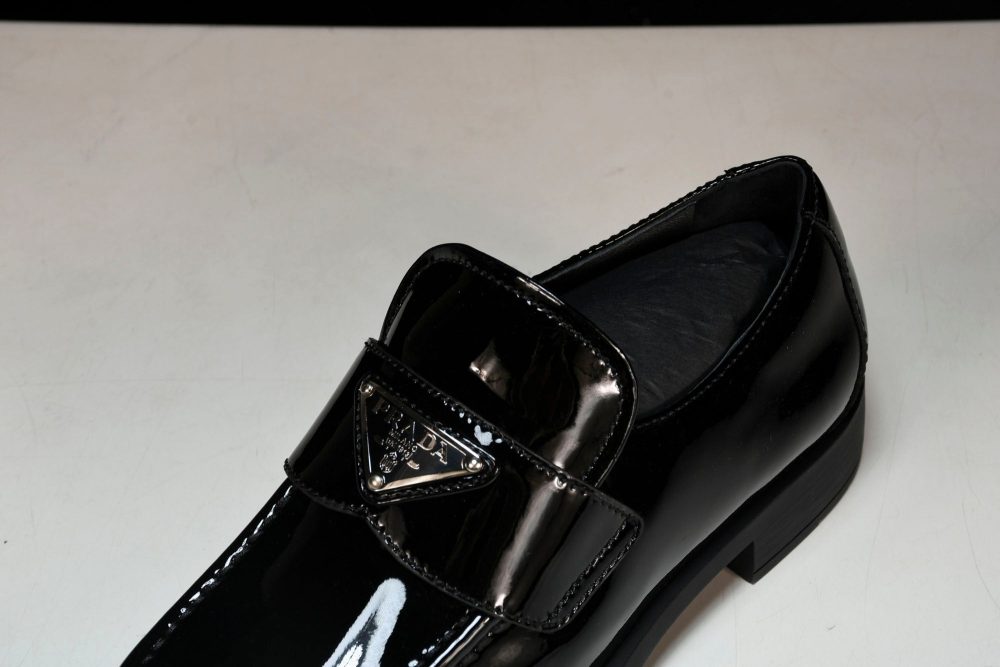 Prada Patent Loafers 'Black' - Image 10