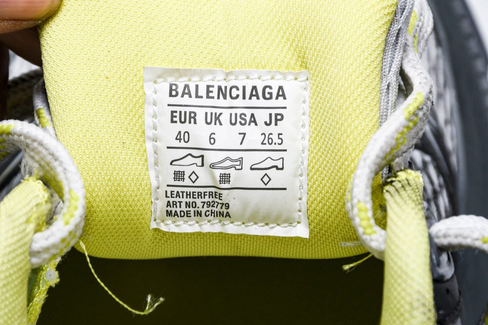 10XL Sneaker 'Grey Yellow' - Image 12