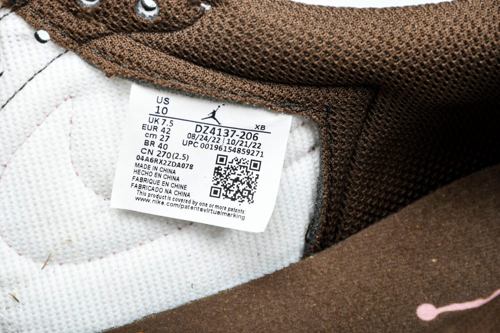 Travis Scott AJ1 Retro Low OG 'Dark Pony' - Image 13