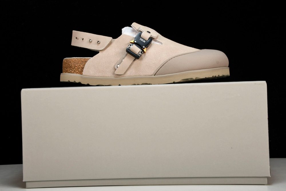 Birkenstock x D1or Tokio Mule Calfskin 'Greige' - Image 19