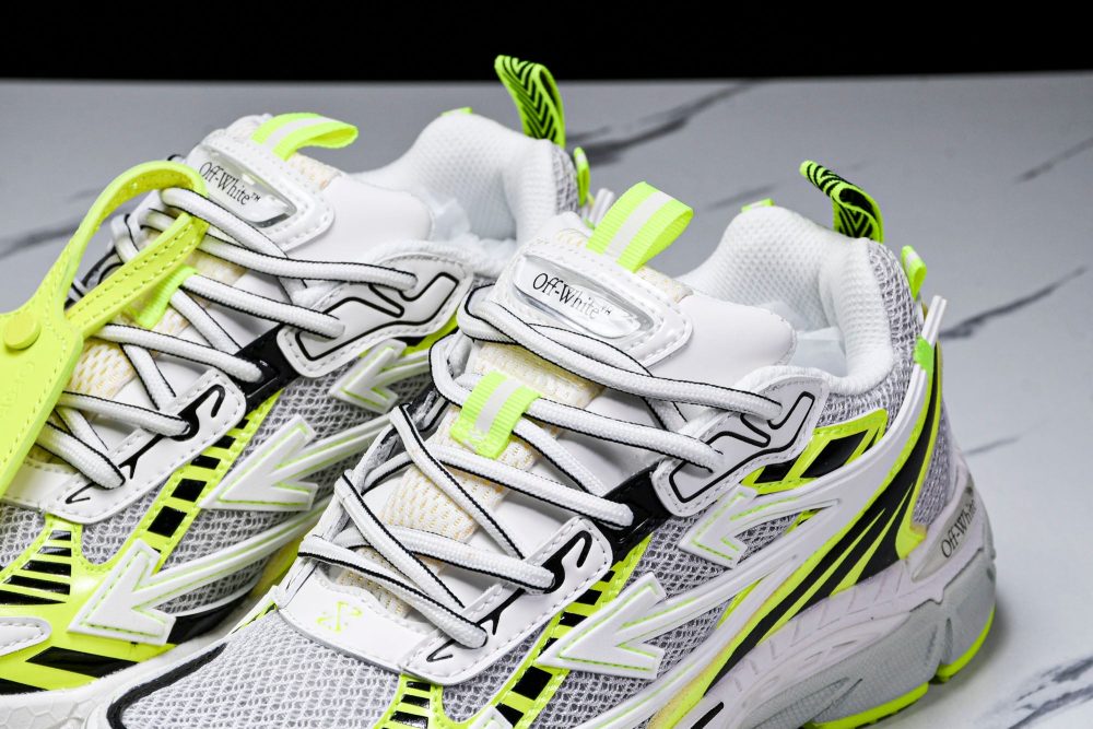 Off-White "Be Right Back" Sneaker 'White Fluorescent' - Image 20