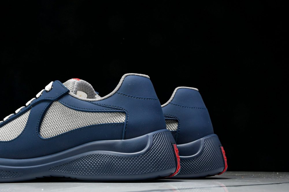 Prada America's Cup Sneaker Soft Rubber 'Royal Blue' - Image 8