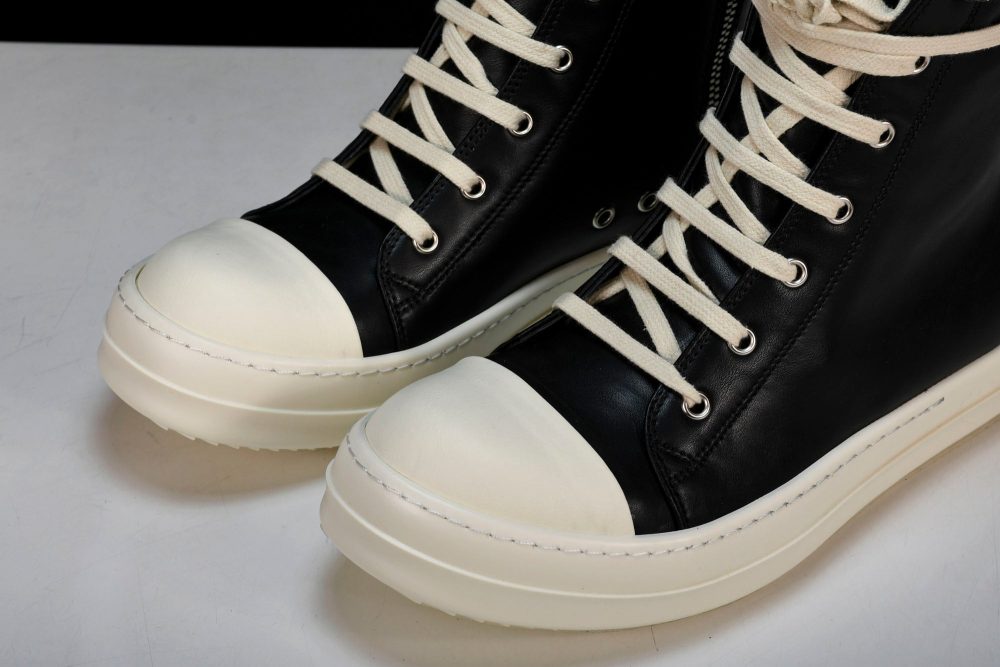 Rick Owens Ramones High EDFU 'Black Milk' - Image 18