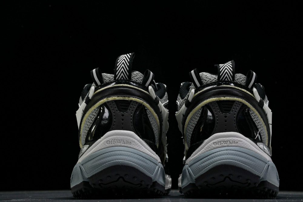 Off-White "Be Right Back" Sneaker 'Silver' - Image 7