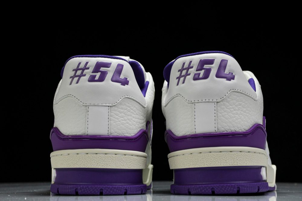 Louis Vuittоп Trainer Low 'Signature White Violet' - Image 7