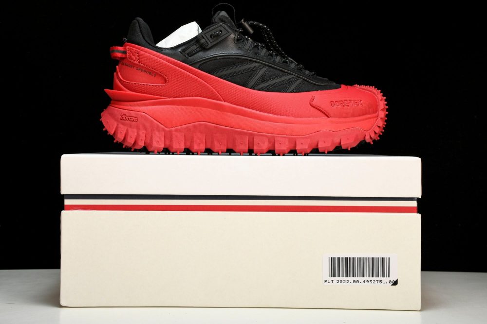 Moncler Trailgrip GTX 'Red Black' - Image 24
