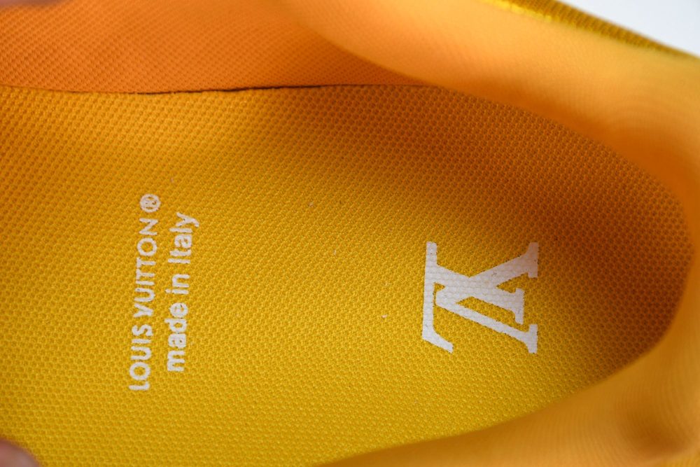 Louis Vuittоп Trainer Low 'Yellow Embossed' - Image 13