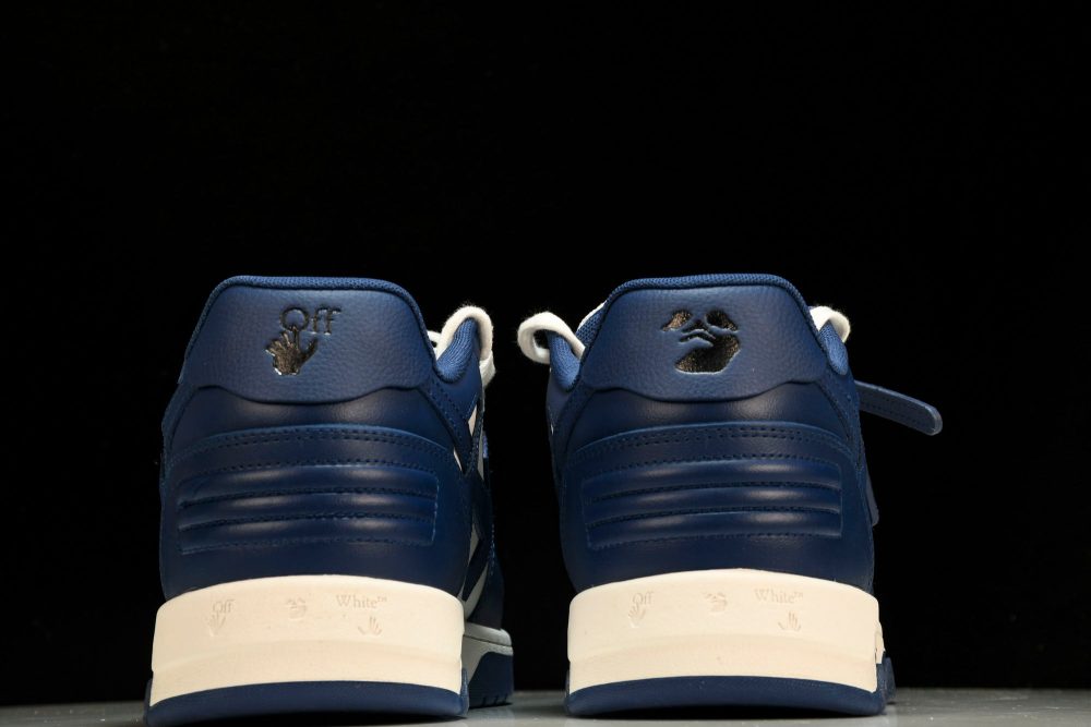 Off-White Out Of Office OOO Low Top 'Dark Blue White' - Image 7