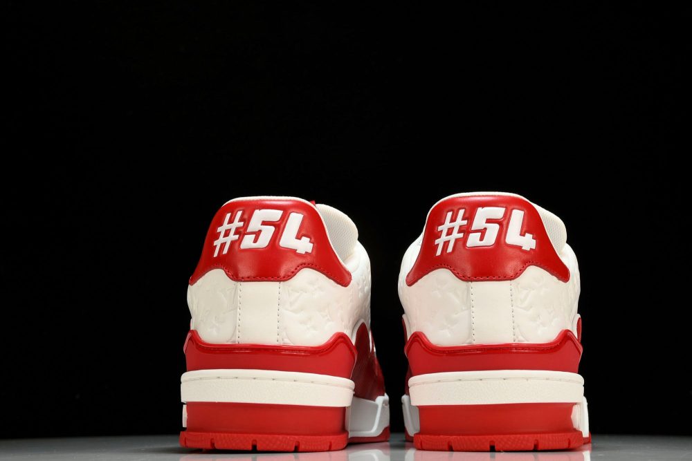 Louis Vuittоп Trainer Low 'Signature Red' - Image 7