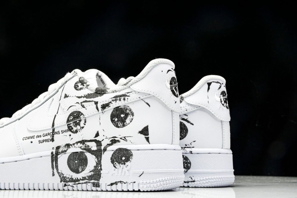 AF1 x Comme des Garcons SHIRT x Supreme 'Eyes' - Image 8