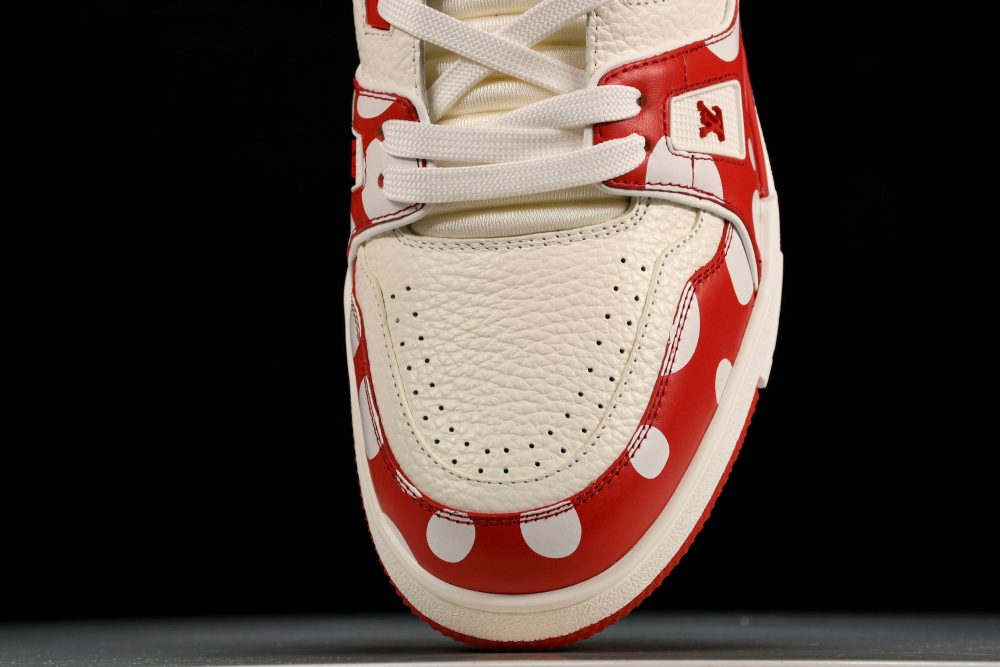 Louis Vuittоп Trainer Low by Yayoi Kusama 'Red' - Image 6
