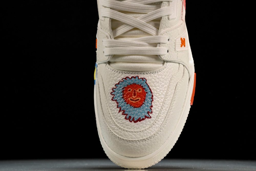 Louis Vuittоп Trainer Low by Yayoi Kusama 'White Print' - Image 6