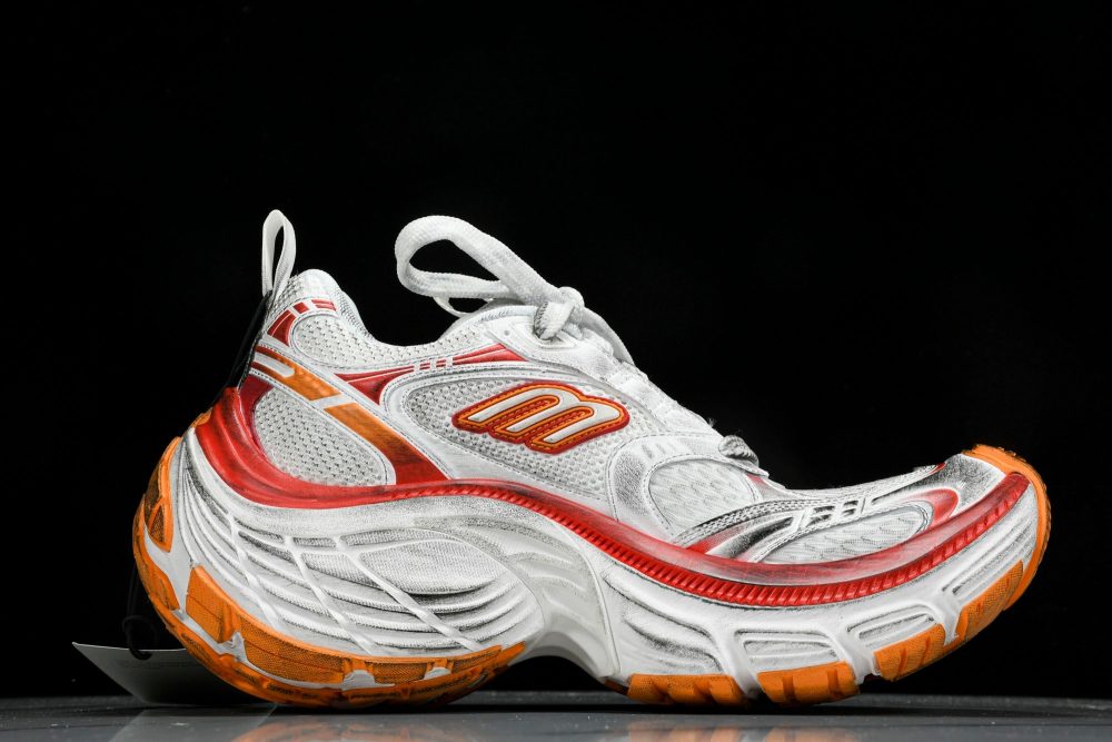 10XL Sneaker 'White Red Orange' - Image 3