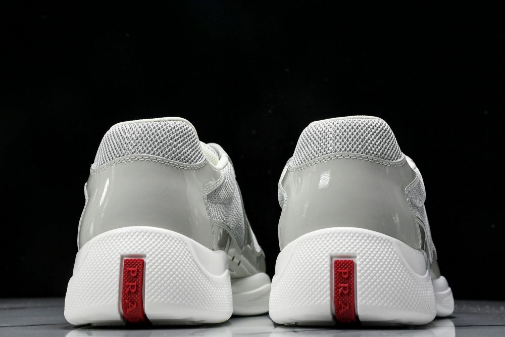 Prada America's Cup Sneaker 'Pearl Silver' - Image 7
