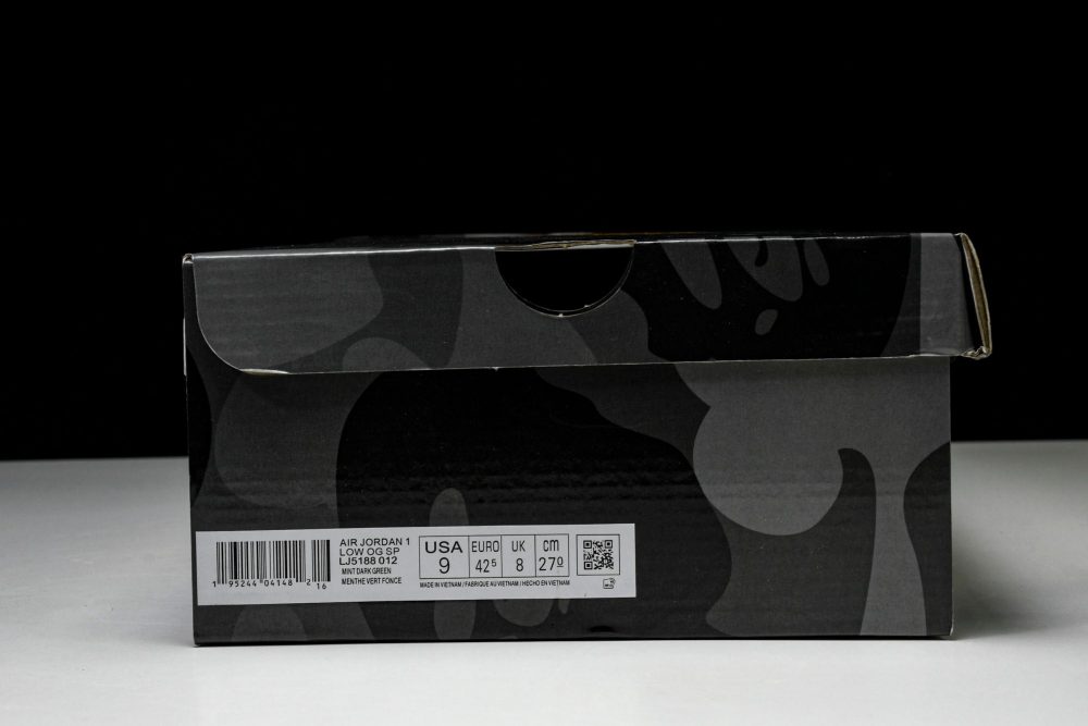Travis Scott AJ1 Low x BAPE 'White' (Custom) - Image 21