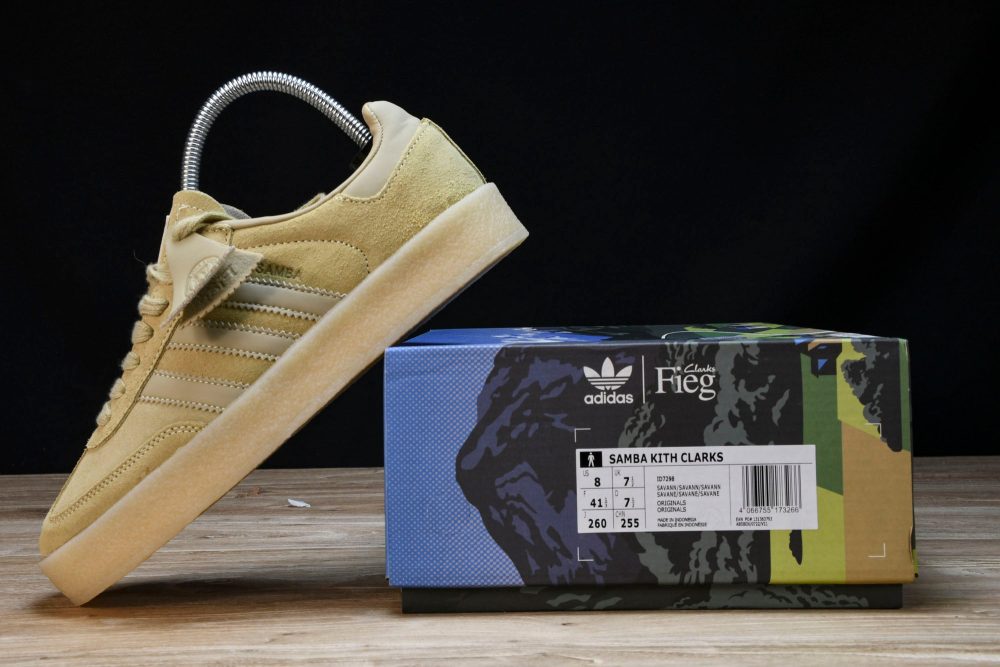 AD x Clarks '8th Street Samba' by Ronny Fieg 'Savannah' - Image 24