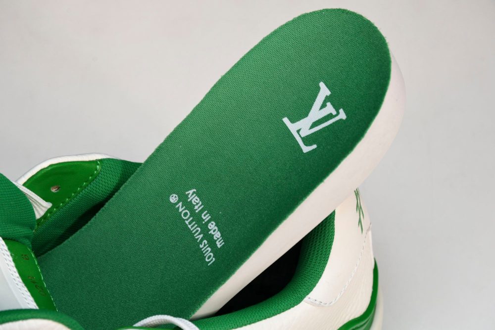Louis Vuittоп Trainer Low 'Signature White Green' - Image 13