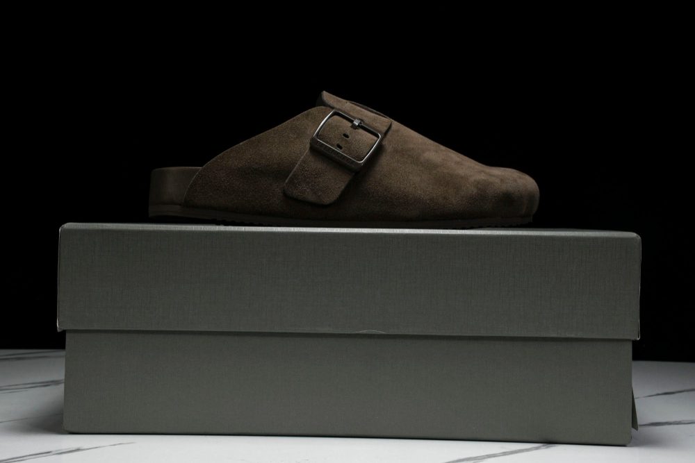 Вirkenstock x Вalenciaga Sunday Mule Suede 'Brown' - Image 17