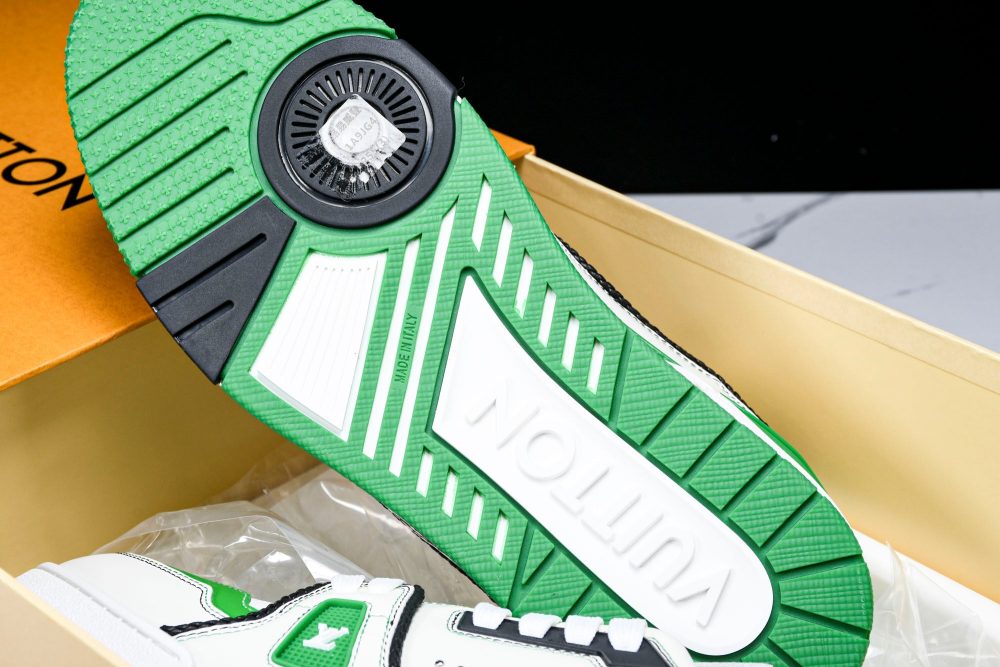 Louis Vuittоп Trainer Low Western 'White Green' - Image 27