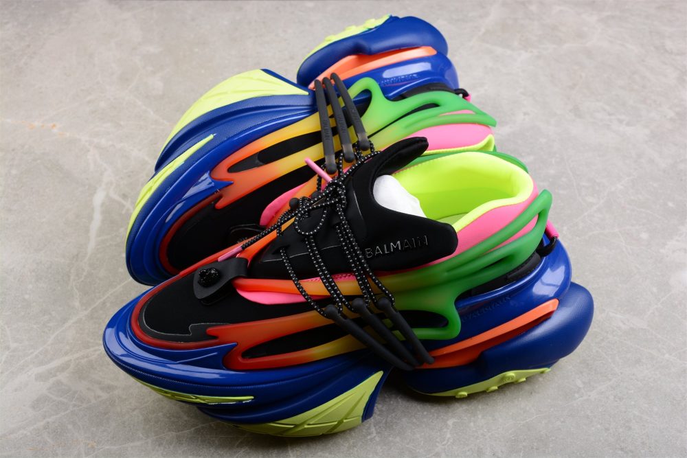 Balmain Unicorn Low-Top 'Multicolor' - Image 7