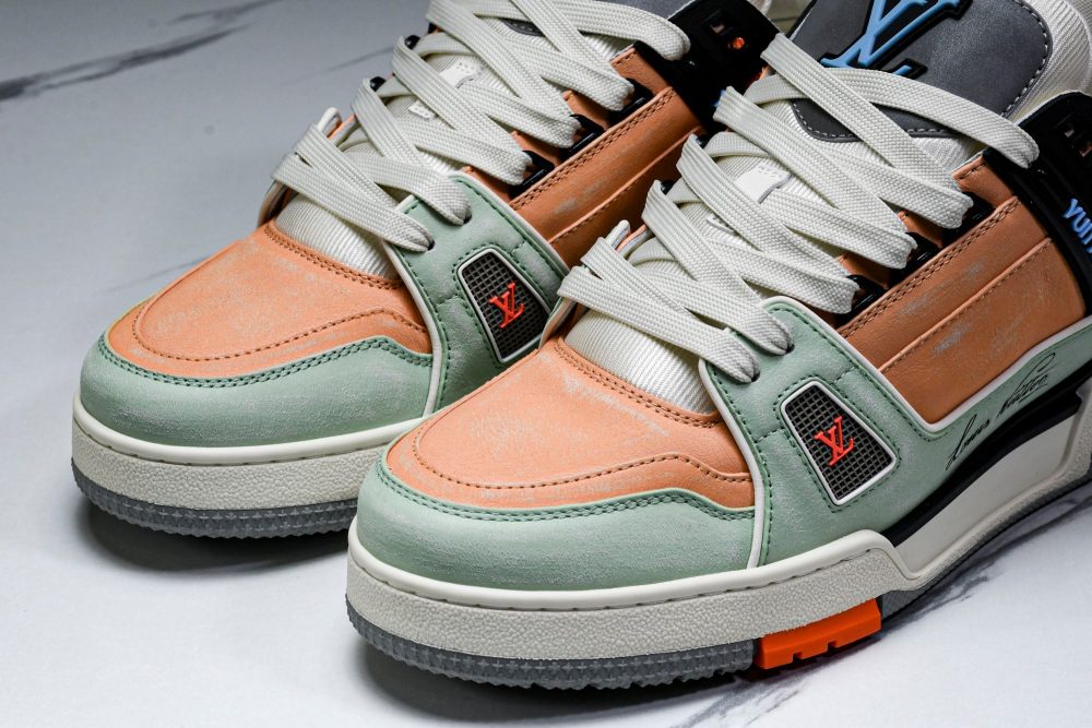 Louis Vuittоп Trainer Low 'Orange Multi' - Image 17