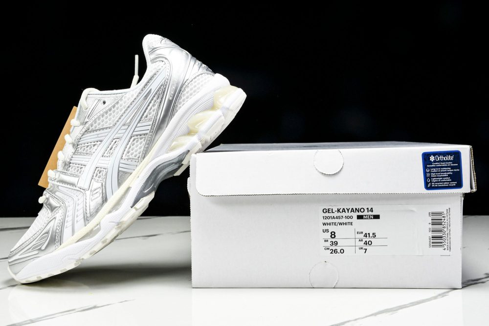ASIСS Gel-Kayano 14 x JJJJound 'Silver White' - Image 26