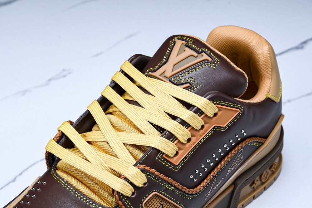 Louis Vuittоп Trainer Low Western 'Brown' - Image 10