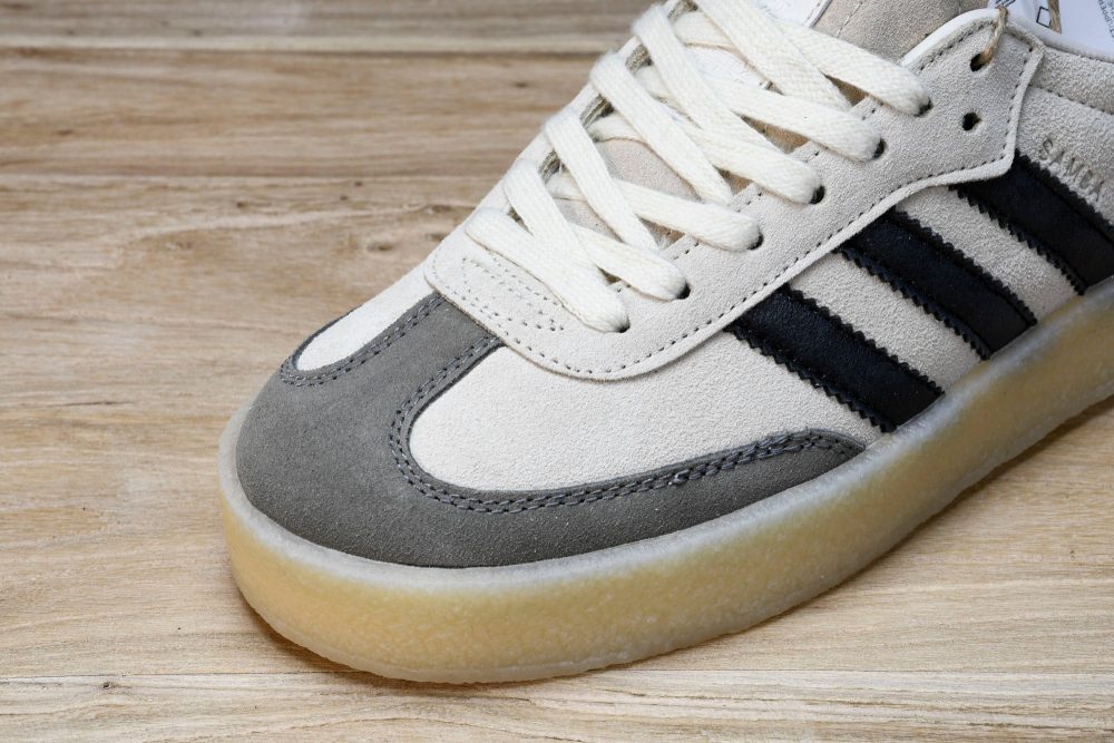 AD x Clarks '8th Street Samba' by Ronny Fieg 'White Black' - Image 9