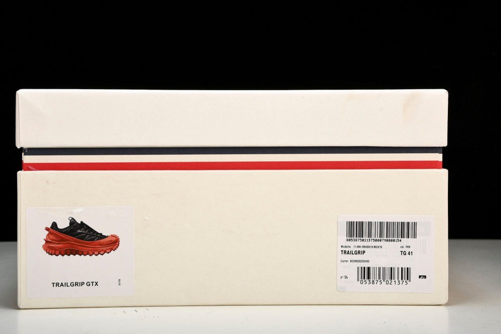Moncler Trailgrip GTX 'Red Black' - Image 27