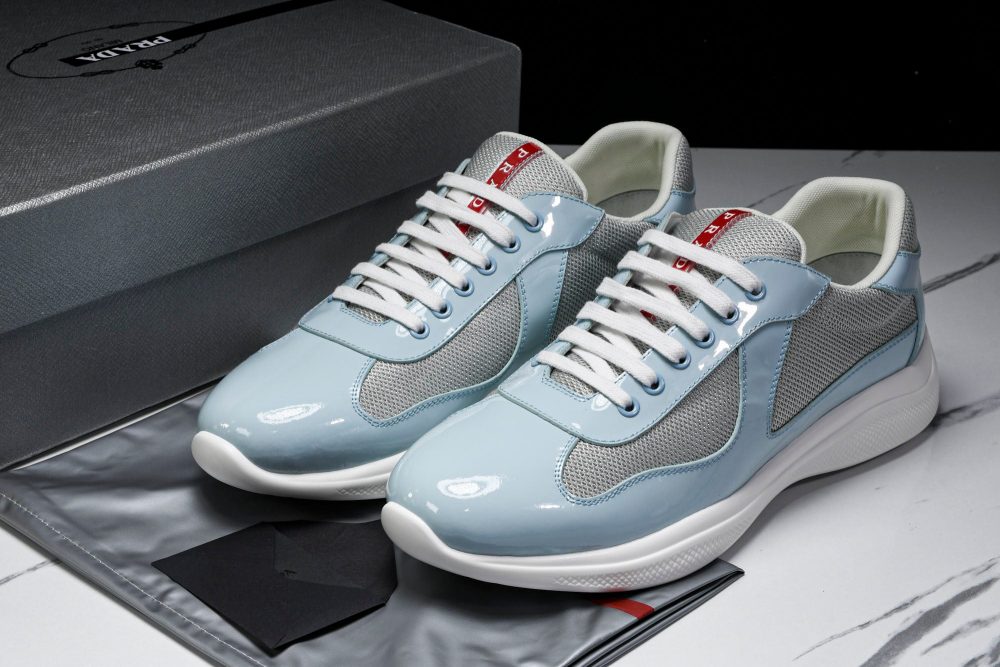 Prada America's Cup Sneaker 'Celeste Silver' - Image 18