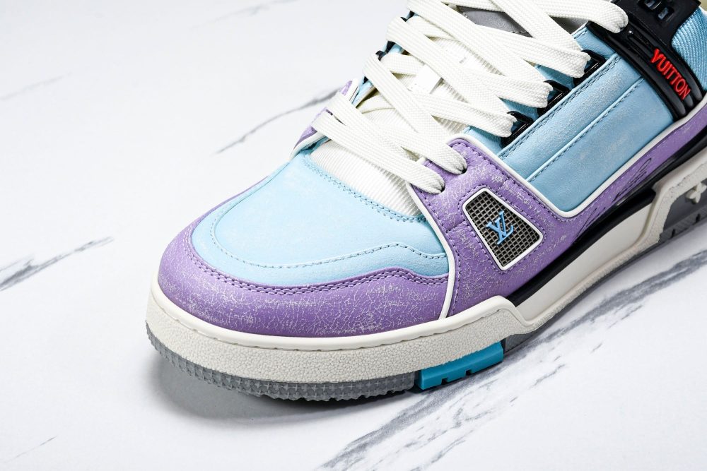 Louis Vuittоп Trainer Low 'Blue Multi' - Image 9