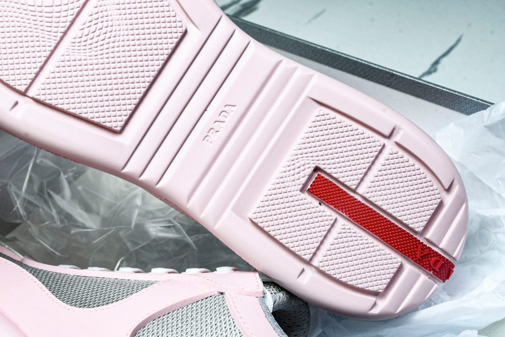 Prada America's Cup Sneaker Soft Rubber 'Pink' - Image 35